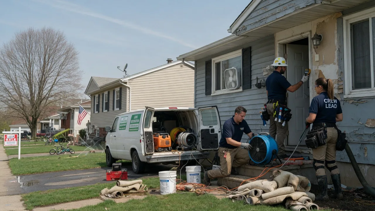 Flood Cleanup in Sand Creek, MI near me